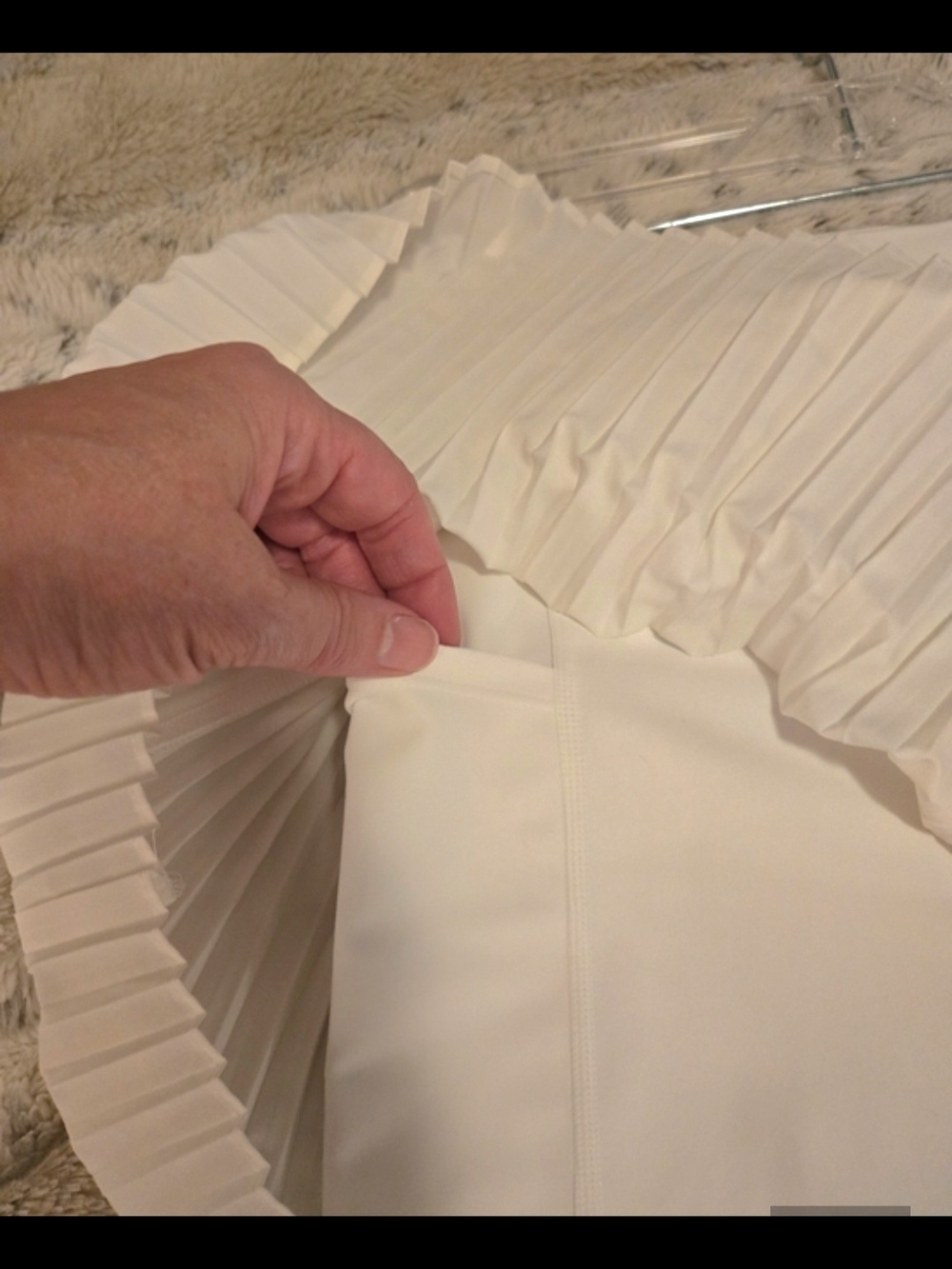 Never Not Hustling Women's Quick Dry Pleated Tennis Skort - Picture 3 of 4